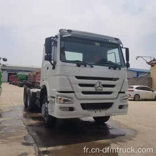 Tête de tracteur de camion à benne basculante d&#39;occasion HOWO 6x4